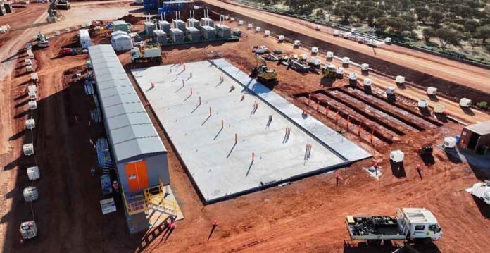 Aerial photo of the Mt Weld Mine site